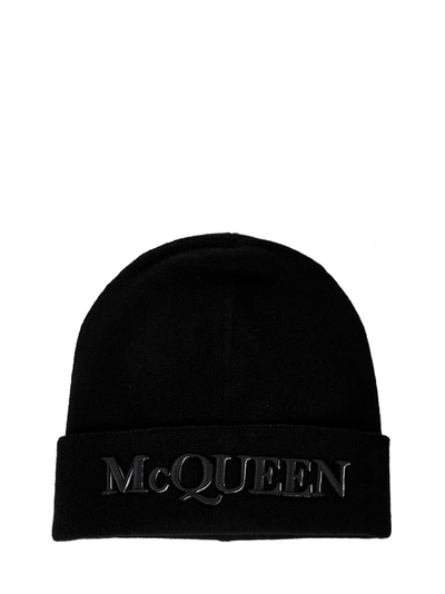 Shop Alexander Mcqueen Cap In Black