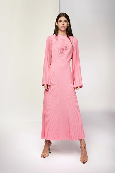 Shop Isabel Sanchis Forgaria Pleated Dress