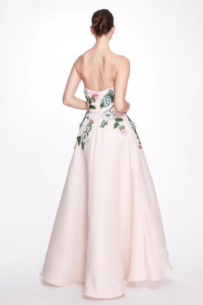 Shop Marchesa High Low Gown With Pockets