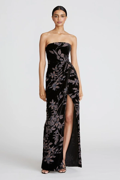 Shop Theia Janette Strapless Column Gown