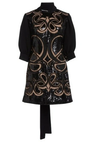 Shop Elie Saab Sequined Mini Dress