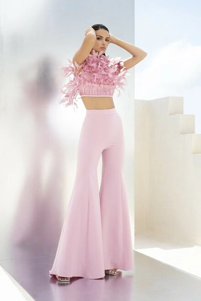 JEAN LOUIS SABAJI COTTON CANDY PINK TWO PIECE OUTFIT JLS22O35-18