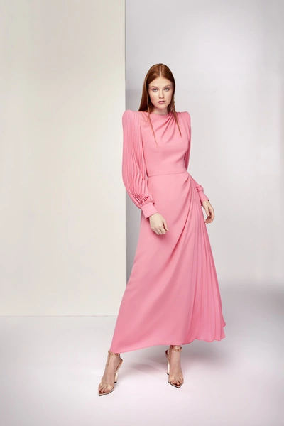 Shop Isabel Sanchis Fonteno Long Sleeve Dress