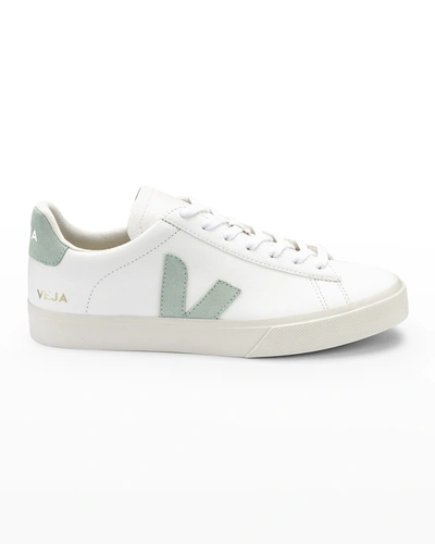 VEJA CAMPO LEATHER LOW-TOP SNEAKERS 