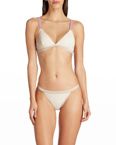 Shop Valimare St. Barths Bikini Top In Cream