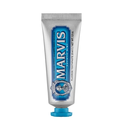 Shop Marvis Aquatic Mint Travel Toothpaste 25ml