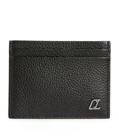 Shop Christian Louboutin M Kios Leather Card Holder In Red
