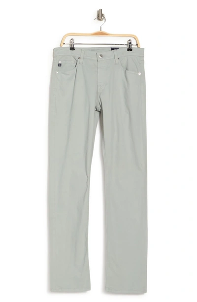 Ag Graduate Tailored Leg Stretch Jeans In Misty Mirror