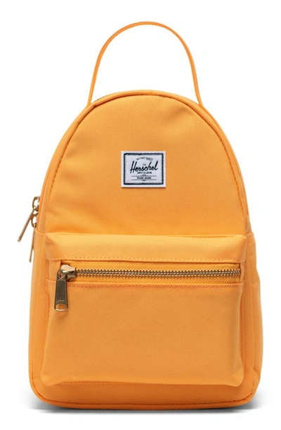 Shop Herschel Supply Co Mini Nova Backpack In Blazing Orange