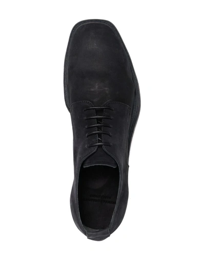 Shop Officine Creative Durga Leather Derby Shoes In Black