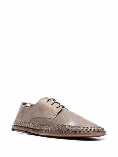 Officine Creative Leather Lace-up Shoes In Neutrals