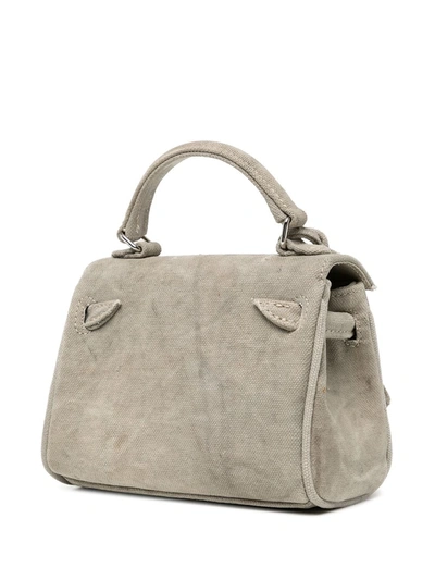 Shop Readymade X Dr. Woo Mini Doll Bag In Grey