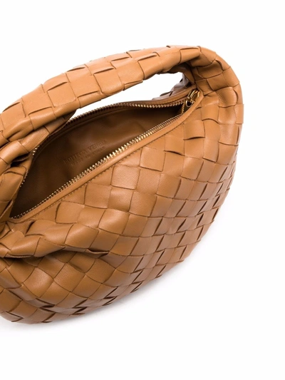 Shop Bottega Veneta The Mini Jodie Bag In Brown