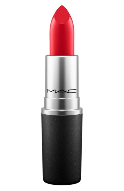 Shop Mac Cosmetics Mac Lipstick In Mac Red (s)