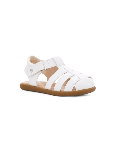 Shop Ugg Little Girl's Kolding Sandals In White