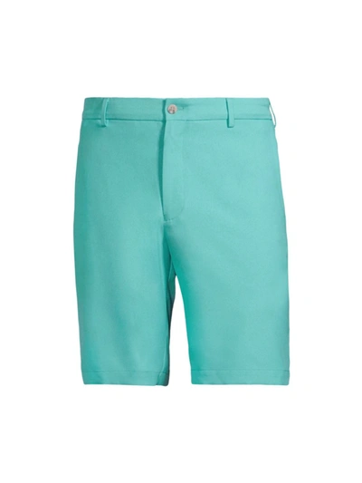 Shop Peter Millar Men's Salem Performance Shorts In Reef Blue