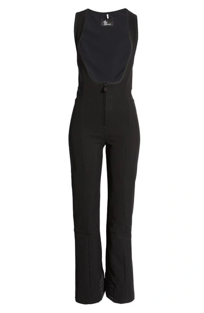 Shop Moncler Sleeveless Stretch Twill Ski Jumpsuit In 999 Black