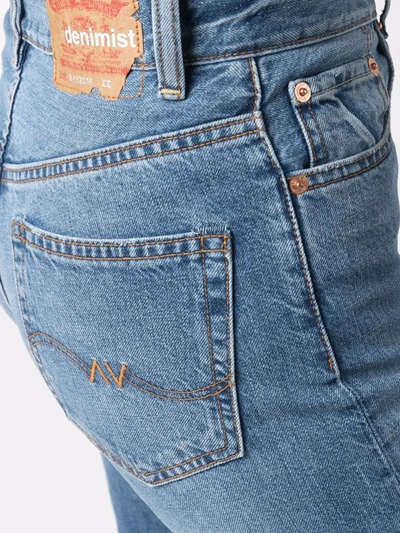 Denimist Mid-rise Cropped Jeans In Blue