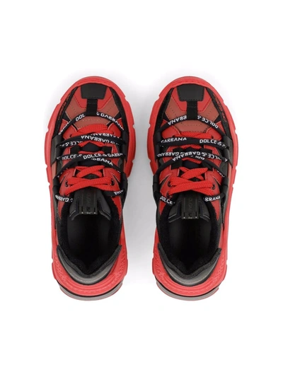 Shop Dolce & Gabbana Daymaster Low-top Sneakers In Red