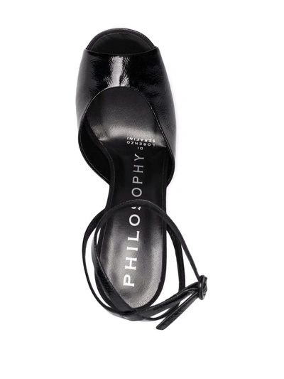 Shop Philosophy Di Lorenzo Serafini Chunky Platform Sandals In Black