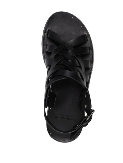 Shop Officine Creative Chios Strappy Sandals In Black