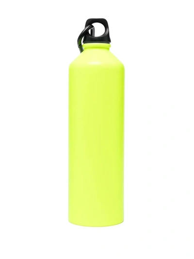 Shop Adidas By Stella Mccartney Logo-print Water Bottle In Yellow