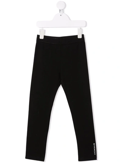 Shop Givenchy Logo-print Track Trousers In Black