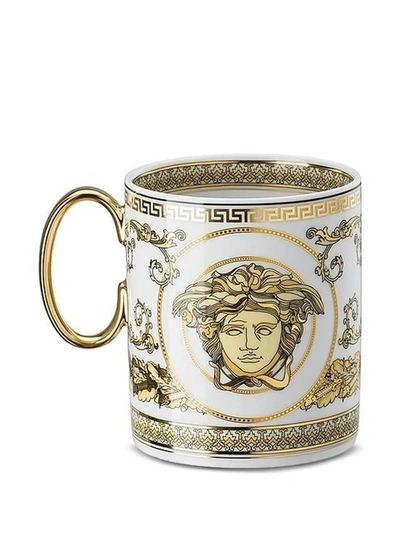 Versace Virtus Gala Mug In White