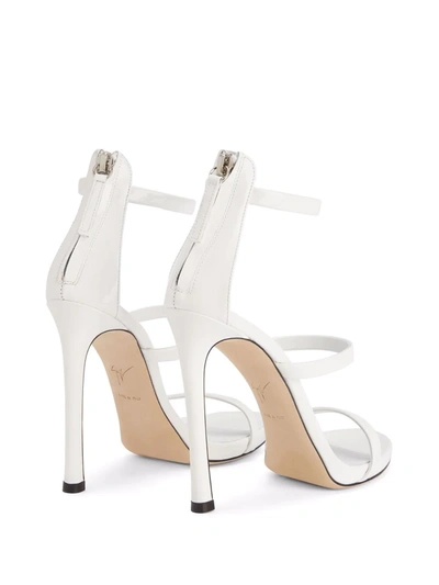 Shop Giuseppe Zanotti Harmony High-heel Sandals In White