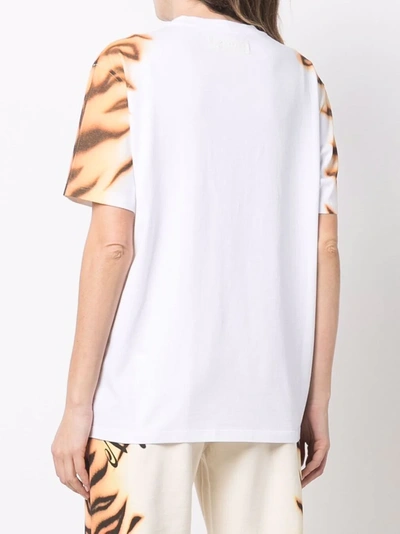 Shop Stella Mccartney Graphic-print Short-sleeve T-shirt In White