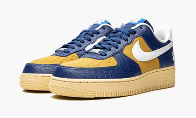 Shop Nike Air Force1 X Undefeated Sneakers In Blue