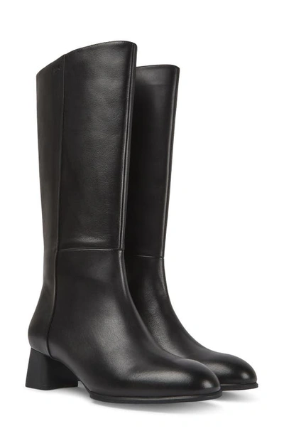 Camper Katie Block Heel Boot In Black