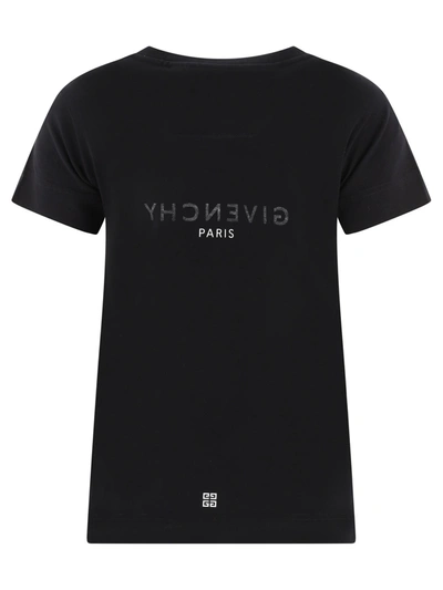 Shop Givenchy " Reverse" T-shirt In Black