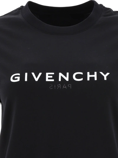 Shop Givenchy " Reverse" T-shirt In Black