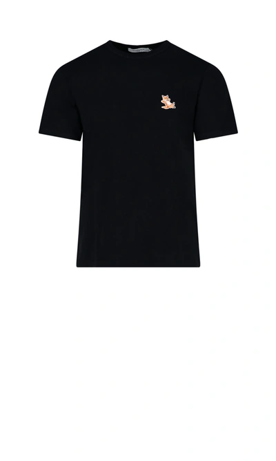 Shop Maison Kitsuné 'chillax Fox Patch' T-shirt