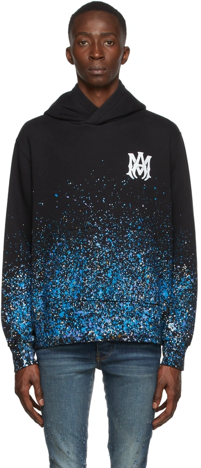 Buy Amiri Oversized Crystal-embellished Paint-splattered Cotton