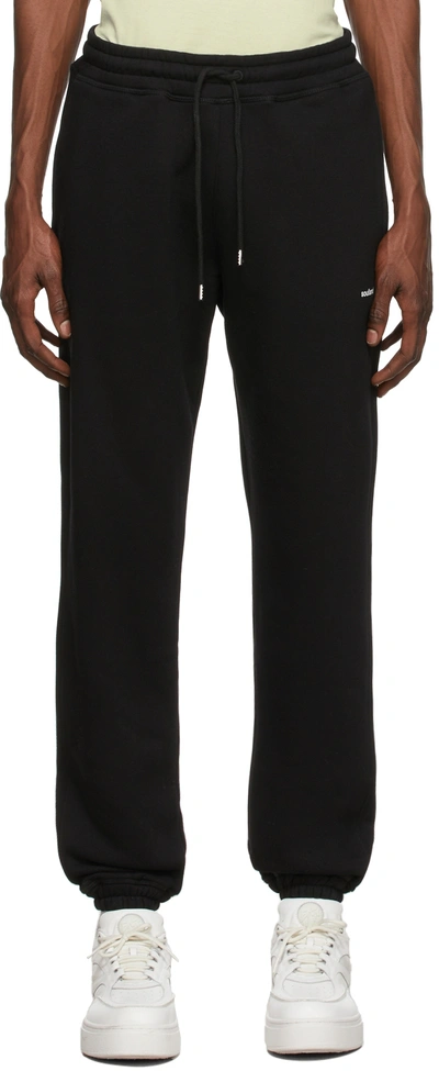 SOULLAND BLACK ELIJAH LOUNGE PANTS 