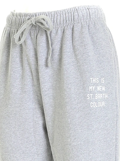 Shop Mc2 Saint Barth Women's Grey Other Materials Pants