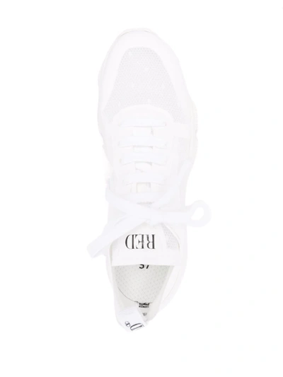 Redv Logo-print Lace-up Sneakers In White