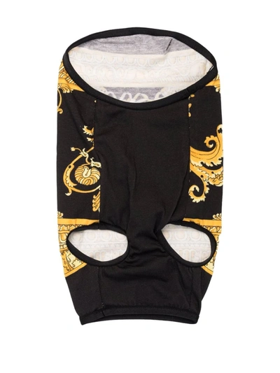 Versace Pet Jacket In Schwarz