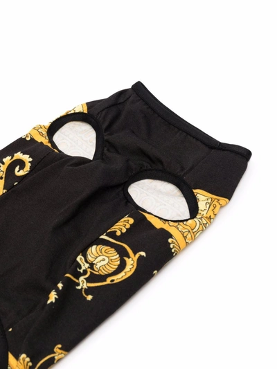 Versace Pet Jacket In Schwarz