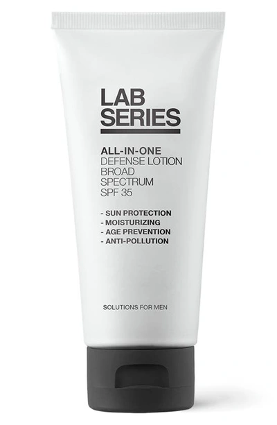 Shop Lab Series Skincare For Men Day Rescue Defense Lotion Broad Spectrum Spf 35, 3.4 oz