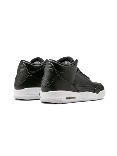 Shop Jordan Air  3 Retro Bg "cyber Monday 2016" Sneakers In Black