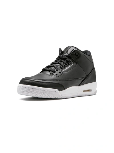 Shop Jordan Air  3 Retro Bg "cyber Monday 2016" Sneakers In Black