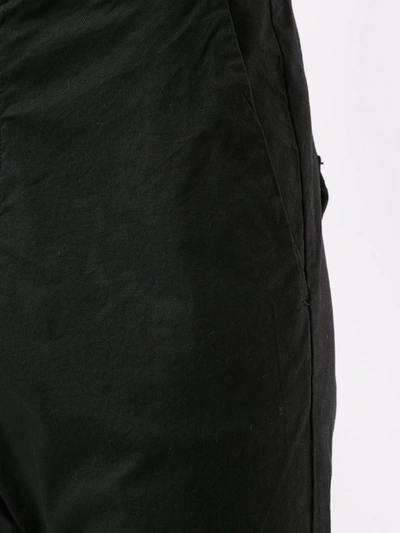 Shop Nili Lotan Cropped Slim-fit Trousers In Black