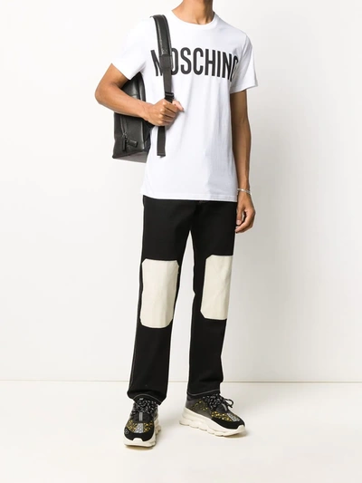 Moschino Logo T-shirt In White