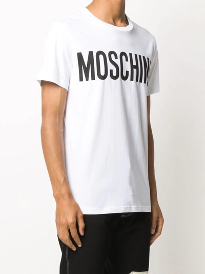 Moschino Logo T-shirt In White