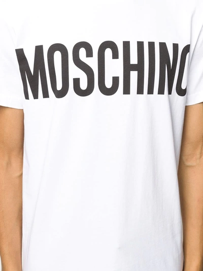 Moschino Logo T-shirt In White