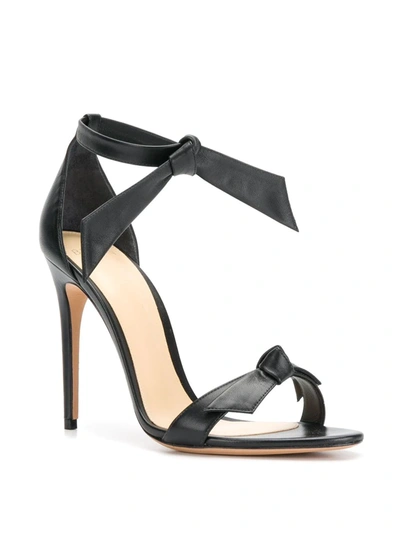 Alexandre Birman Clarita Ankle Tie Sandal In Black