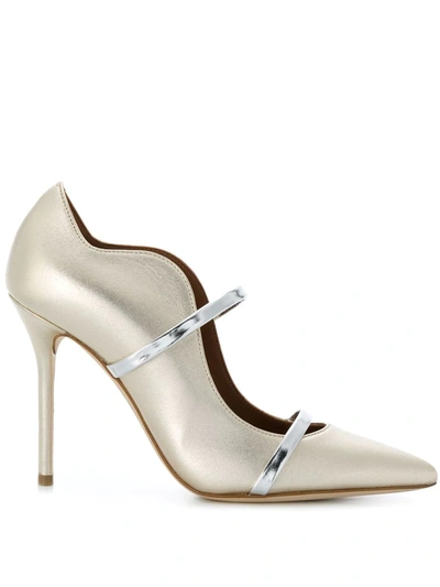 Shop Malone Souliers Maureen Pumps In Metallic